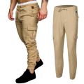 Cargo Pants Men Sweatpants Gyms Fitness Solid Man Tactical Pants Joggers Mens Multi-Pocket Sportswear Casual Trousers Sportswear. 