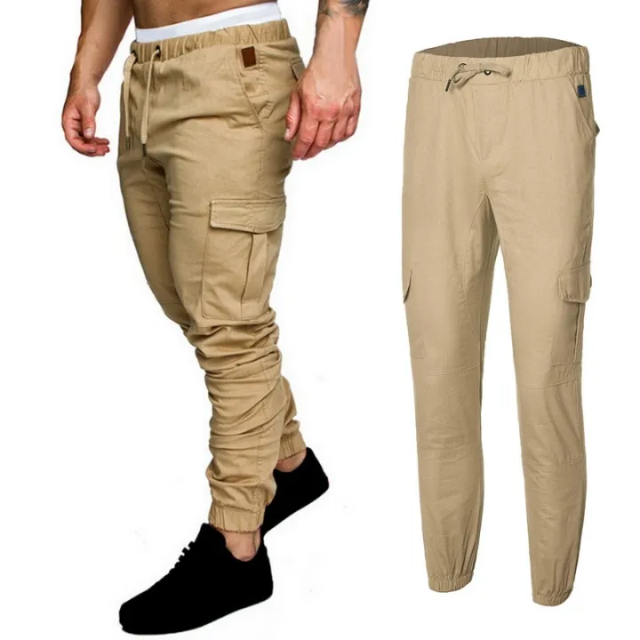 Cargo%20Pants%20Men%20Sweatpants%20Gyms%20Fitness%20Solid%20Man%20Tactical%20Pants%20Joggers%20Mens%20Multi-Pocket%20Sportswear%20Casual%20Trousers%20Sportswear%20-%20Image%205