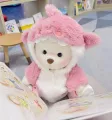 Only clothes for sale] medium Lena bear clothes Bear Plush Doll Doll for 30cm teddy bear jumpsuit. 