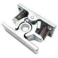 1Pcs Door Easy Lock Aluminium Alloy Door Easy Lock Stop Catch Release Clamp Double Roller Catch (Mp-3). 