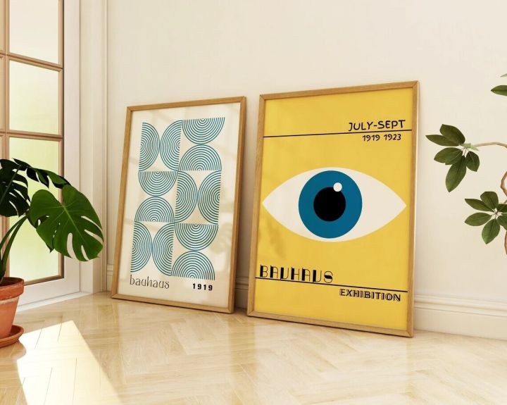 Modern%20Abstract%20Scandinavian%20Lines%20Green%20Canvas%20Art%20Paintings%20BAUHAUS%20Geometric%20Poster%20Matisse%20Wall%20Art%20and%20Boho%20Art%20Home%20Decor%20-%20Image%204