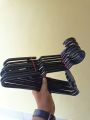 New plastic hanger 12 pcs - Black - cloth hanger. 