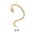 【Innovative design】Small Snake Earrings Women's Retro Creative Trendy Men's Couple's Niche Design Sense Earrings Wind-wound Earrings.