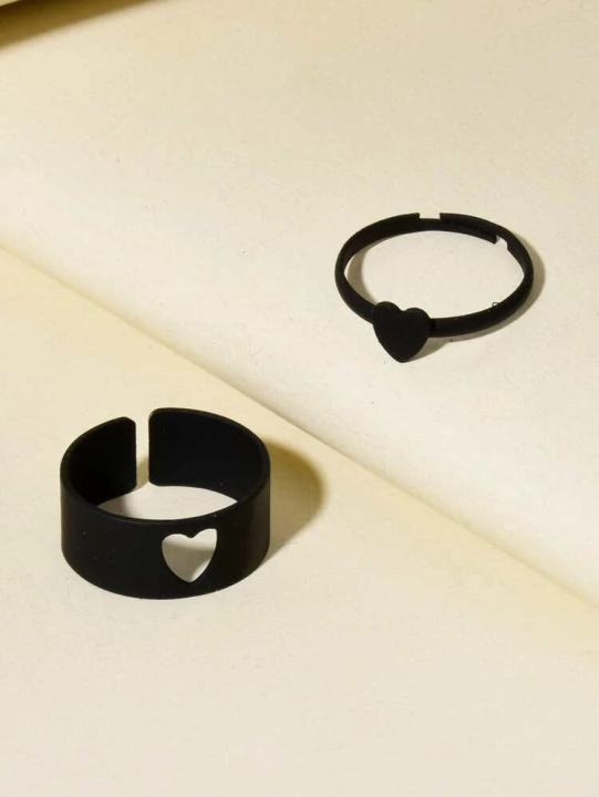 Love%20King%20and%20Queen%20Couple%20Ring%20Set%20In%20hart%20black%20-%20Image%203