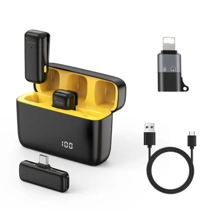 K6%20wireless%20lavalier%20microphone%201-in-2%20mobile%20phone%20webcast%20radio%20noise%20reduction%20wireless%20lavalier%20-%20Image%202