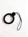 New Design Silicone Phone Strap Ring Cell Phone Lanyard Detachable Ring Holder for Cell Phone. 