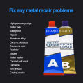 A + B Metal Repair Glue Super Glue Iron Steel Car Radiator Water Tank Special Leakage Plugging Welding Glue [Limited Sale][Lowest price]. 