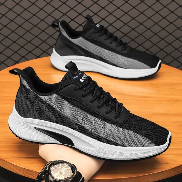 2023%20Autumn%20Korean%20Casual%20Shoes%20Men's%20Flying%20Woven%20Running%20Breathable%20Shoes%20Teenagers%20Soft%20Bottom%20Lightweight%20Non-Slip%20Sneaker%20-%20Image%207
