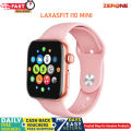 LAXASFIT I10 Mini Smart Watch with Wireless Charging | Bluetooth Calling, Health Monitoring, Sport Modes, Waterproof Fitness Tracker for Android & iOS.