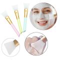 Retail Care 2 Pc Silicon Face Mask Brush Flexible Soft Facial Mask Apple Tricker Hairless Masterizer Mask Makeup Beauty Tool Mud, Clay, Charcol Mixed. 