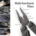 Multitool Xiaomi NexTool Flagship Pro (NE20240) with knife and saw blade lock, Dark. 