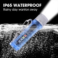 Mini Flashlight LED Multi-function Waterproof Keychain Flashlight Portable Waterproof Camping Torch Light 1Pcs. 