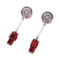 Emoji Looking Glass For Motorcycle / Bike screw emoji doll Smile Toys- red - Doll - Doll. 