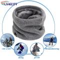 【Sell-Well】 Neck Warmer Scarf Cozy Knitted Neck Warmer for Outdoor Cycling Warm Windproof Scarf with Plush Lining Perfect for Men Women in Southeast Asia Neck Protector Scarf.