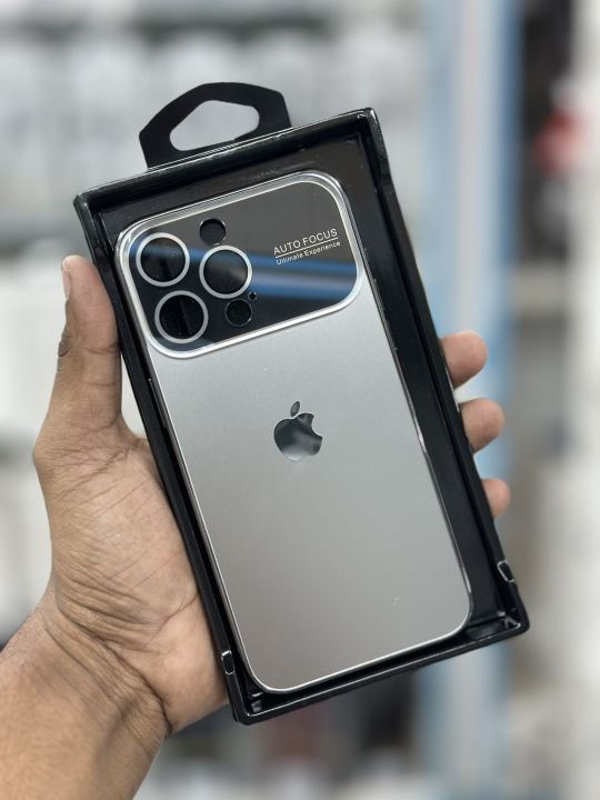 For iPhone 11 Pro Max AUTO FOCUS With Large Window in Machine Color With  Electroplating Frame Phone Case