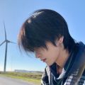 Wolf Tail Wig Men's and Women's Short Hair Internet Celebrity Same Style Natural Realistic Japanese Warrior Head Same Style Anchovy Head Full-Head Wig Style. 