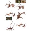 Natural Driftwood Aquarium Sinkable Wood Decor Tree Trunk Tropical Fish Plant Habitat Tank Aquarium DIY Ornament Decorations.