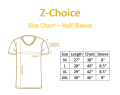 Half Sleeve unique Printed Cotton T-shirt For Men.