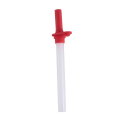 4PCS Replacement Straws Parts Accessories with Bite Valve for Zak DesignsKelso 15 OZ, with 1 Brush Reusable Kids Cup Replacement Straws.