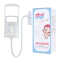 New Nasal Aspirator Negative Pressure Hand-Pulled Air Pump Infant and Toddler Snot Device and Booger Cleaning Suitable for Newborns -1pcs.