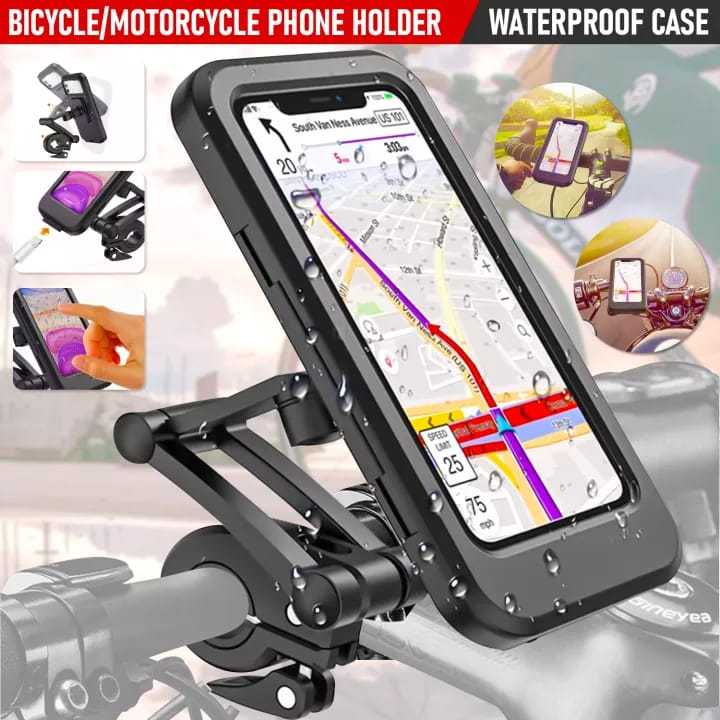 Waterproof%20Universal%20Bike%20&%20Bicycle%20Phone%20Holder%20Case%20360%20Degree%20Rotation%20Adjustable%20Handlebar%20Clip%20Stand%20-%20Image%202