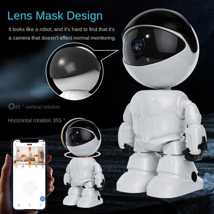 2MP%20Camera%20IP%20Camera%20Wireless%20Home%20Security%20Robot%20Camera%20Two-way%20Audio%20Surveillance%20Invisible%20Lens%20Wifi%20Night%20Vision%20Pet%20Robot%20-%20Image%204
