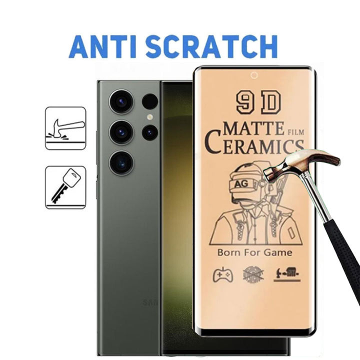 4pcs%20Matte%20Ceramic%20Film%20Screen%20Protector%20For%20Samsung%20Galaxy%20S24%20S23%20Ultra%20S22%20S21%20S20%20FE%20S9%20S10%20Plus%20Note%2010%20Plus%2020%20Ultra%20Film%20-%20Image%204