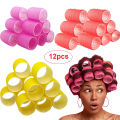 【Toy life hall】1/3/6/12Pcs Self Random Colour Hair Rollers/Self-Adhesive Curlers/Bangs Volume Hair Clips/Women Home Use Styling Tools Signs.
