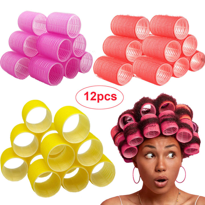 %E3%80%90Toy%20life%20hall%E3%80%911/3/6/12Pcs%20Self%20Random%20Colour%20Hair%20Rollers/Self-Adhesive%20Curlers/Bangs%20Volume%20Hair%20Clips/Women%20Home%20Use%20Styling%20Tools%20Signs%20-%20Image%205