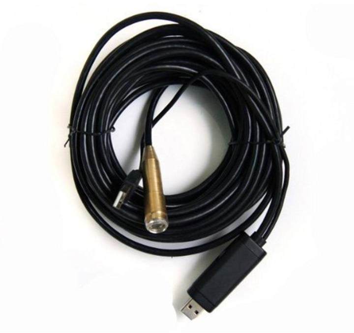 5M Mini Waterproof Snake Pipe Cam Endoscope USB Borescope Inspection Camera With 4 LED