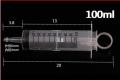 syringe 100ml - 200ml. 