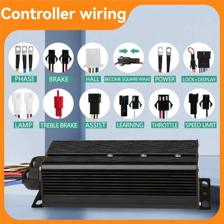 EBIKE%20-Border%20Electric%20Bicycle%2080A%20Three-Mode%20Controller%2048V%20-72V%20UKC1+%20Color%20Screen%20Speed%20Limit%20Combination%20-%20Image%207