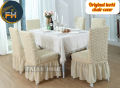 6 pis chair cover turki Elastic Stretch Chair Cover for all dining chair from Falah Home. 