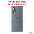 For onePlus Nord 2 Back Panel/Backshell/ Casing +Camera Lens  With Logo-All Colors Available. 