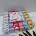 Cute Mini Milk Carton Sanrio My Melody kuromi Cinnamoroll kitty Erasers Kawaii Retractable Push Pull Rubber Erasers Wipe Clean Correction Tools Kids Toys School Office Supplies. 