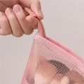 Makeup Brush Case Makeup Brush Holder Travel Waterproof Cosmetic Bag Stand-up Foldable Makeup Cup with Zipper (Black + Pink) Vnce Lncei.