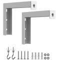 2Pcs Projector Curtain Hanger Adjustable Extension Mount Stand Mounting Hanger Holder.