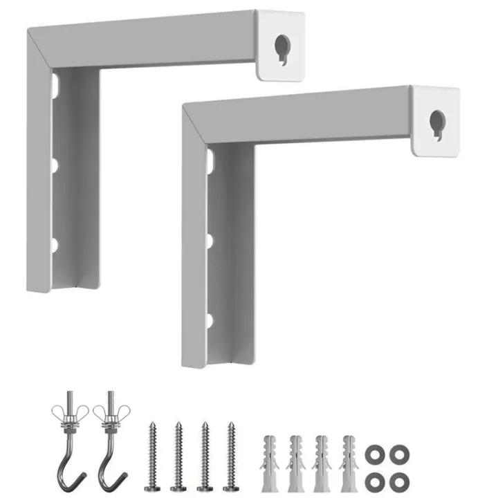 2Pcs%20Projector%20Curtain%20Hanger%20Adjustable%20Extension%20Mount%20Stand%20Mounting%20Hanger%20Holder%20-%20Image%205