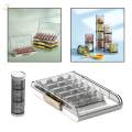 Weekly Organizer Large Compartments Container Removable Dividers Case Portable. 