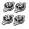 2Pcs- Zinc Alloy KFL08 Pillow Flange Mounted Ball Bearing 8mm Bore Diameter For CNC Machine 3D Printer All Kinds Of Electronics Projects. 