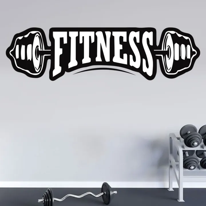 Wall%20Stickers%20Fitness%20Art%20For%20Gym%20Home%20-%20Black%20-%20Removable%20Sticker%20-%20Image%205