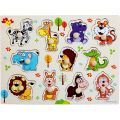 GC Baby Puzzle Educational Toys Wooden Animal Numbers Alphabets 3d Jigsaw Puzzle Toys For Children Gifts.