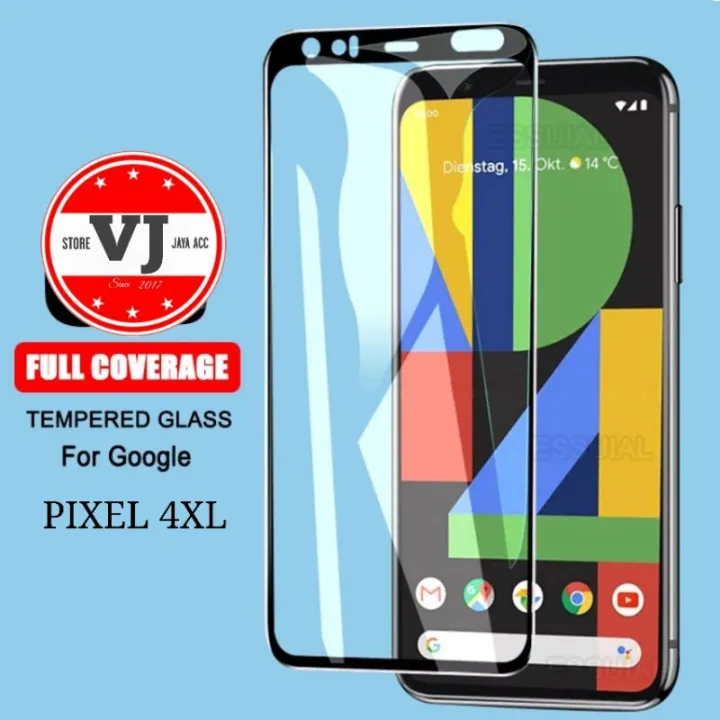 Google%20Pixel%204%20XL%20Full%20Glue%20Tempered%20Glass%20Screen%20Protector%20Transparent%20-%20Image%202