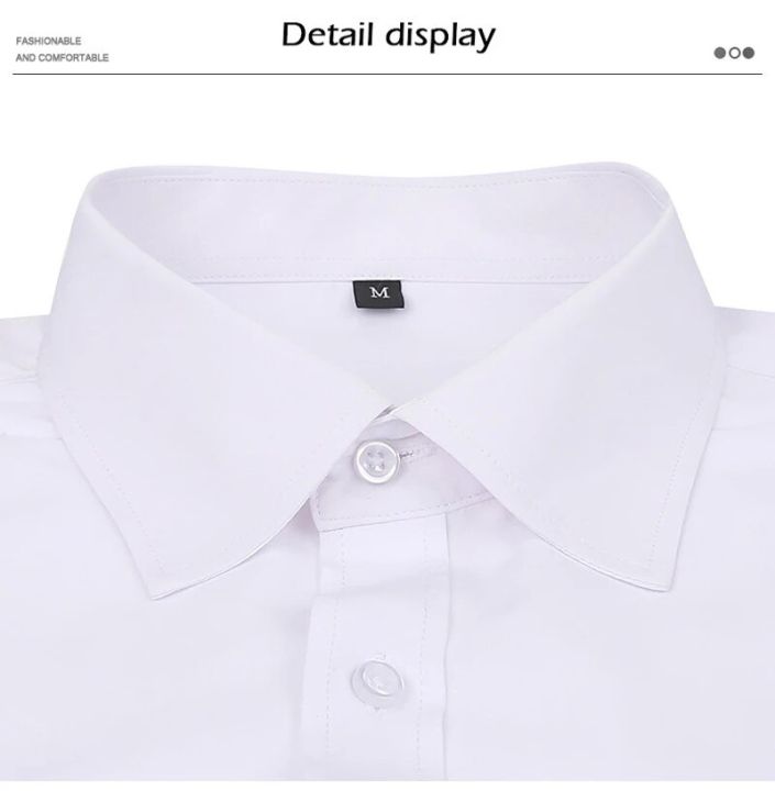 Green%20Mens%20Dress%20Shirts%20Long%20Sleeve%20Regular%20Fit%20Elastic%20Shirt%20for%20Men%20Wrinkle-Free%20Easy%20Care%20Formal%20Casual%20Shirt%20Male%20Chemise%20-%20Image%203