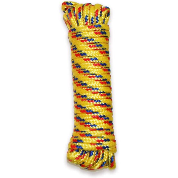 840 Rope MaxxHaul 50228 Diamond Braided Rope of 6mm x 45 Fid Extra Strength ...