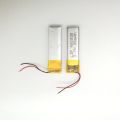 Small LiPo battery 400930 75mAh Li ion polymer rechargeable mini 3.7V lithium battery for smart glasses. 