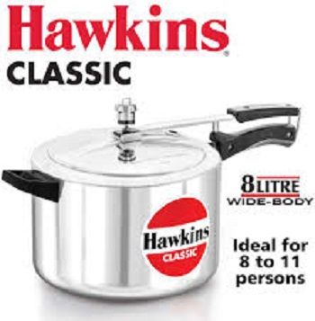 Hawkins Classic Pressure Cooker 8L