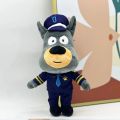 1/3pcs Sheriff Labrador Plush Toys Cartoon Animation Dog Dolls Cute Soft Stuffed For Kids Birthday Christmas Gifts.
