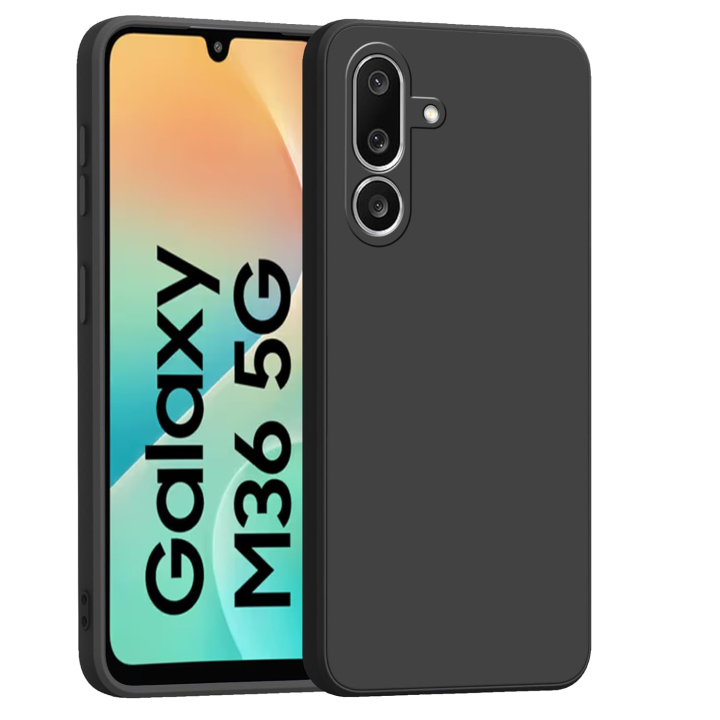 Back cover For Samsung Galaxy M36/F36 Silicone Shockproof phone Case back cover