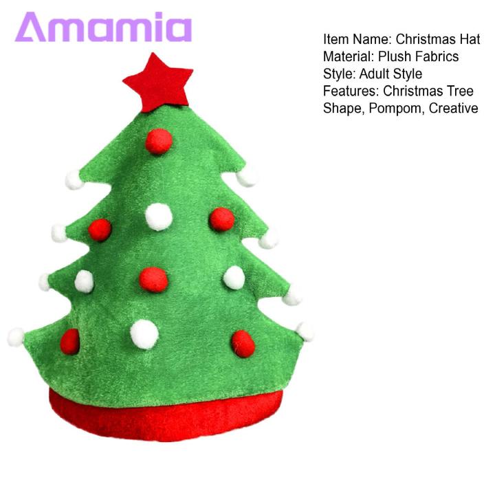 Christmas%20Hat%20Joyful%20Christmas%20Plush%20Hat%20Festive%20Red%20Green%20Xmas%20Tree%20Hat%20for%20Holiday%20Party%20Decoration%20Perfect%20Gift%20for%20New%20Year%202023%20Celebration%20Southeast%20Asian%20Buyers'%20Favorite%20Soft%20Plush%20Christmas%20-%20Image%204